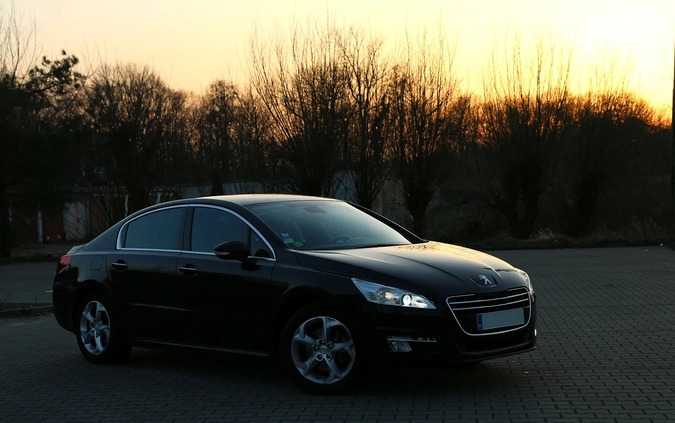 Peugeot 508 cena 37800 przebieg: 199000, rok produkcji 2014 z Oława małe 407